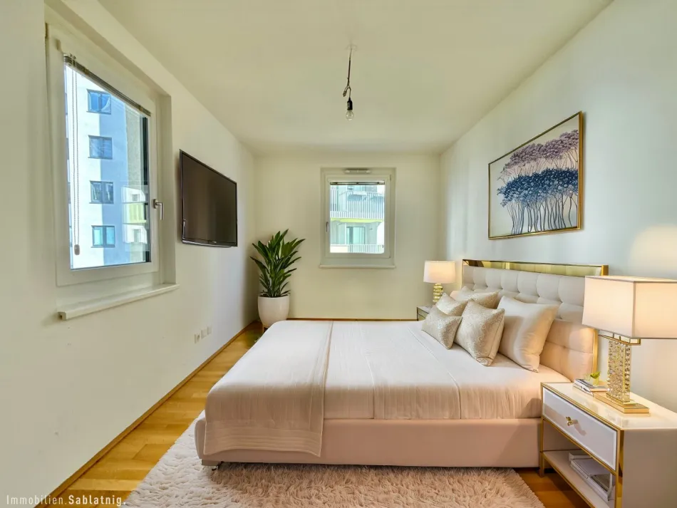 STILVOLLES WOHNEN! Moderne 2-Zimmer-Wohnung mit Balkon in Wien-Favoriten! - Bild