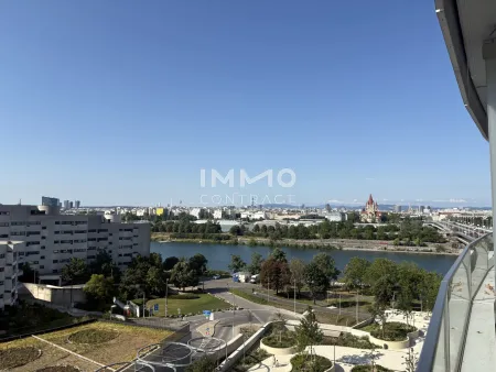 Ausblick Neue Donau & City