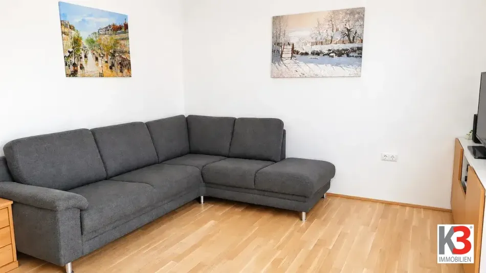 K3 - Salzburg/Liefering - Wohnen auf der Sonnenseite – moderne 2-Zimmer-Wohnung mit großzügigen Balkon!!! - Bild