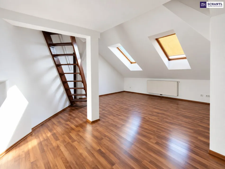 AB SOFORT ++ Großzügige 2- Zimmerwohnung mit extra Küche und Galerie + U3 Schlachthausgasse + - Bild