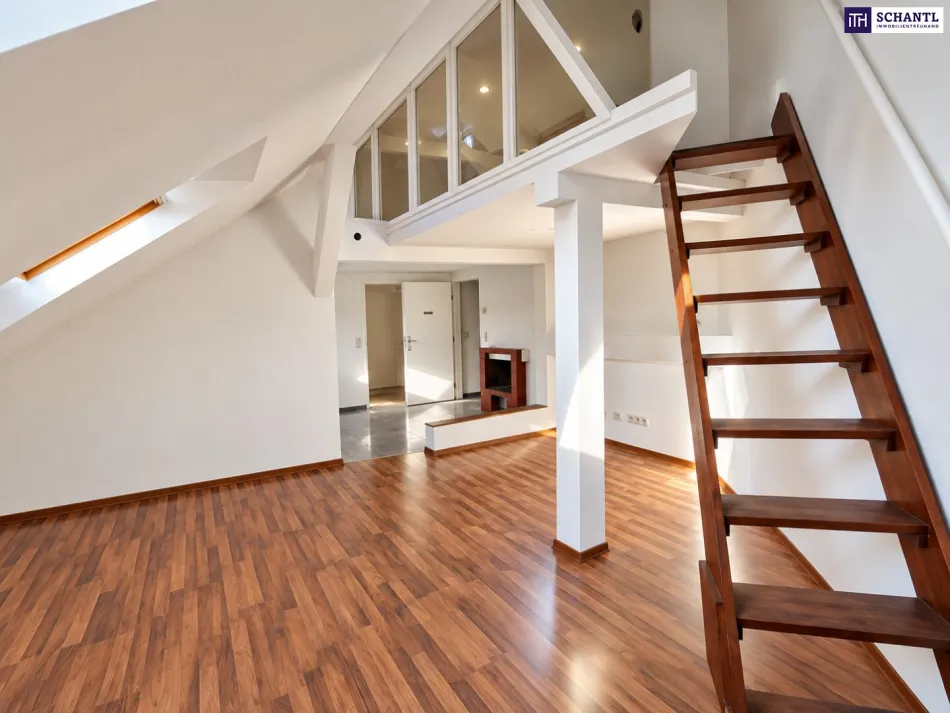 AB SOFORT ++ Großzügige 2- Zimmerwohnung mit extra Küche und Galerie + U3 Schlachthausgasse + - Titelbild