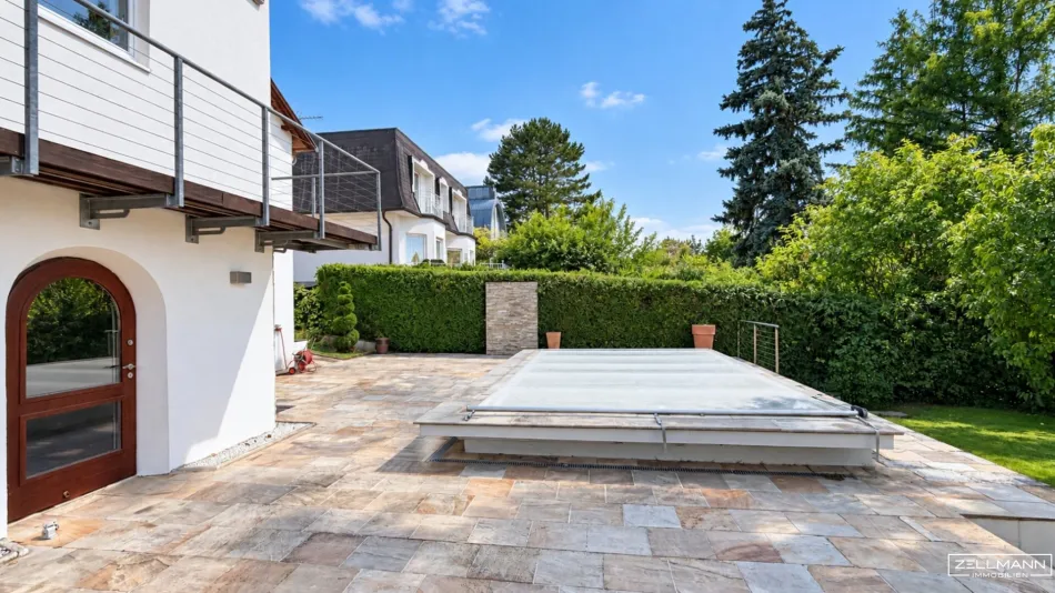 Garten, Pool, Terrasse