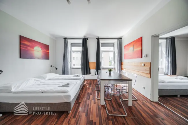 Helle, möblierte 2-Zimmer Wohnung, Nähe Kaiser-Franz-Josel Spital - Bild