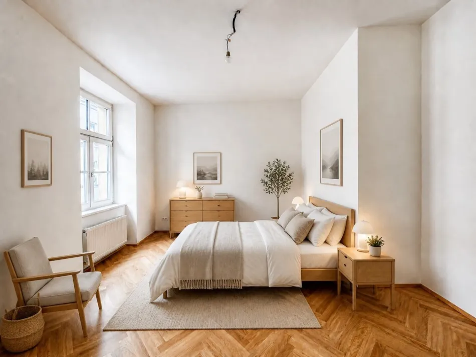 ideal angebunden: UNO City, SFU, Webster Uni, WU-Wien - stilvolle ALTBAUETAGE 4 Zimmer - 2 Bäder - ERSTBEZUG nach Generalsanierung - Titelbild