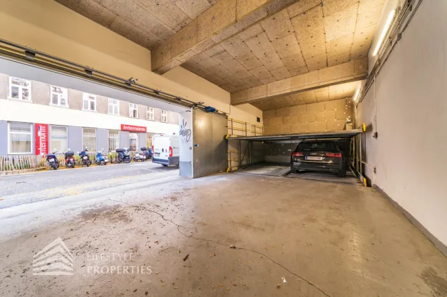 Garagenstellplatz in bester Lage des 7. Wiener Bezirks - Titelbild
