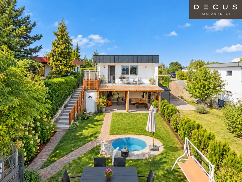 EINFAMILIENHAUS DIREKT AM WASSER | EIGENGRUND | ca. 101 m² Fläche | Eigener Garten | Renovierungsbedürftig | Großes Potenzial - Bild