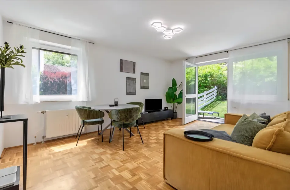 Seenähe - Moderne 2-Zimmer Gartenwohnung mit Freizeitwohnsitzwidmung - Bild