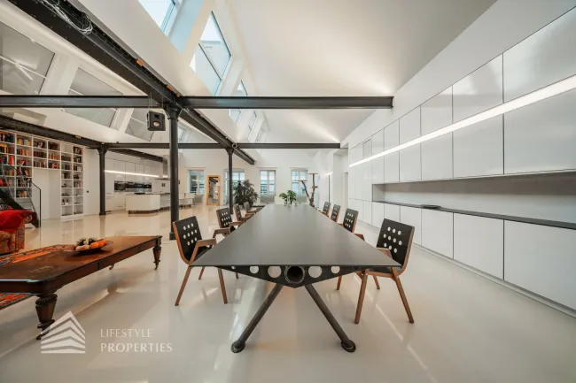 Einzigartige 5-Zimmer Loftwohnung mit Terrasse und Werkstatt im 6. Bezirk - Bild