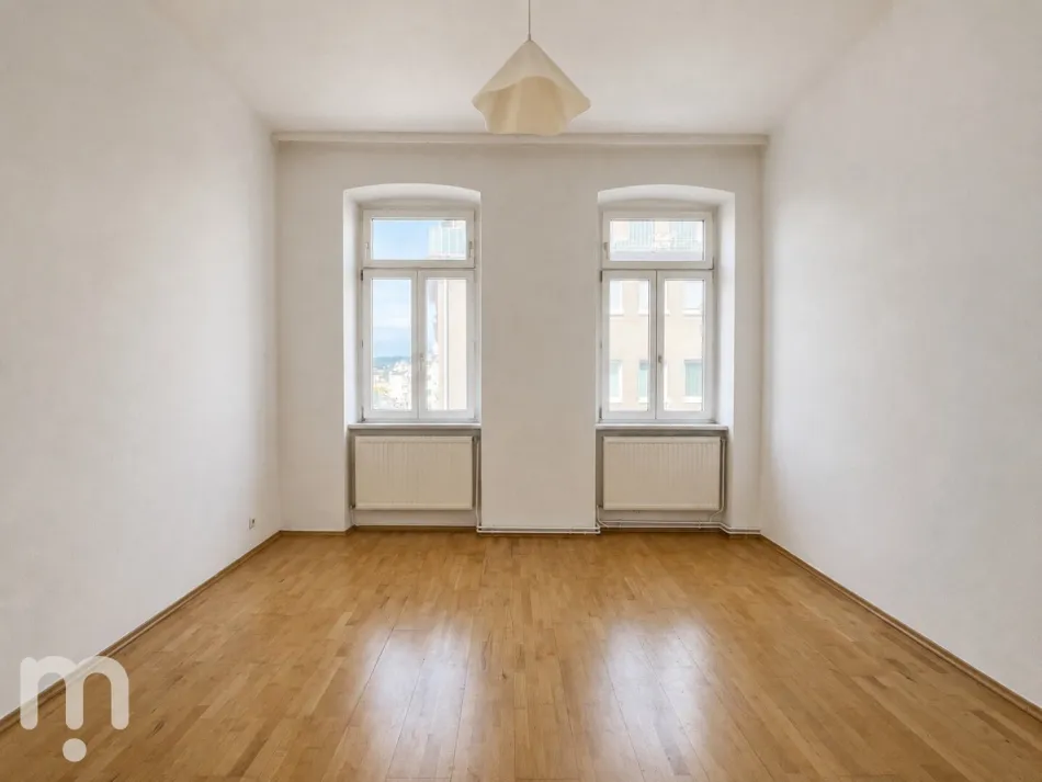 3-ZIMMER-ALTBAU in 1160 Wien – großzügiger Grundriss & geplanter Hofbalkon - Bild