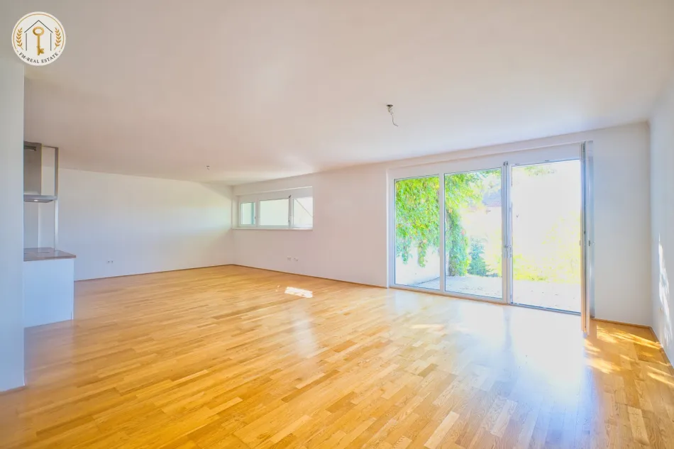 Familienfreundlich wohnen: 4 Zimmer, große Südwestterrasse und Garten - Bild