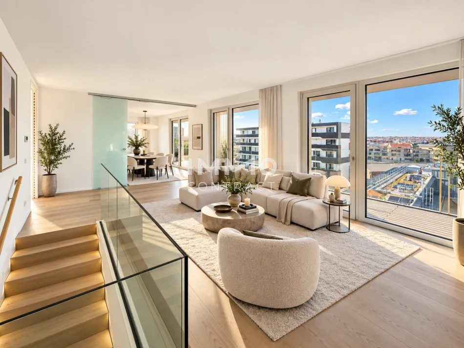 PENTHOUSE LUXURY | Exklusives Wohnen am Hauptbahnhof – NEUER PREIS & PROVISIONSFREI - Bild