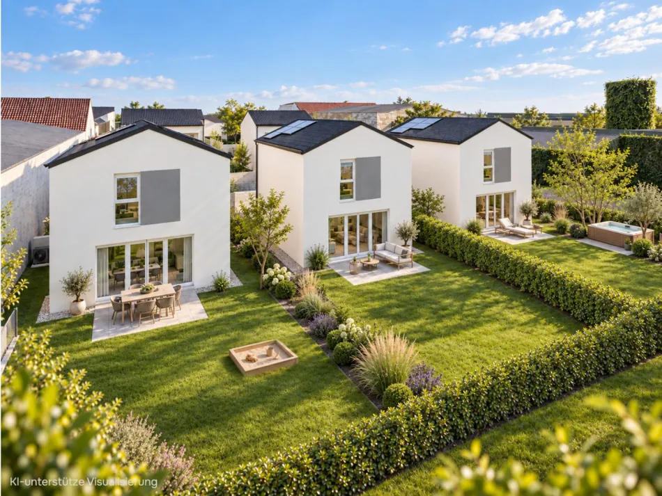 NEU: Viel Freiraum rund ums moderne 4-Zimmer-Ziegelmassiv-Haus | optinal mit Keller | energieeffizient & provisionsfrei, direkt vom Bauträger! - Bild