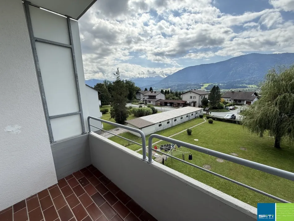 Nötsch im Gailtal: 2 Zimmerwohnung mit Loggia im 2. OG - Bild
