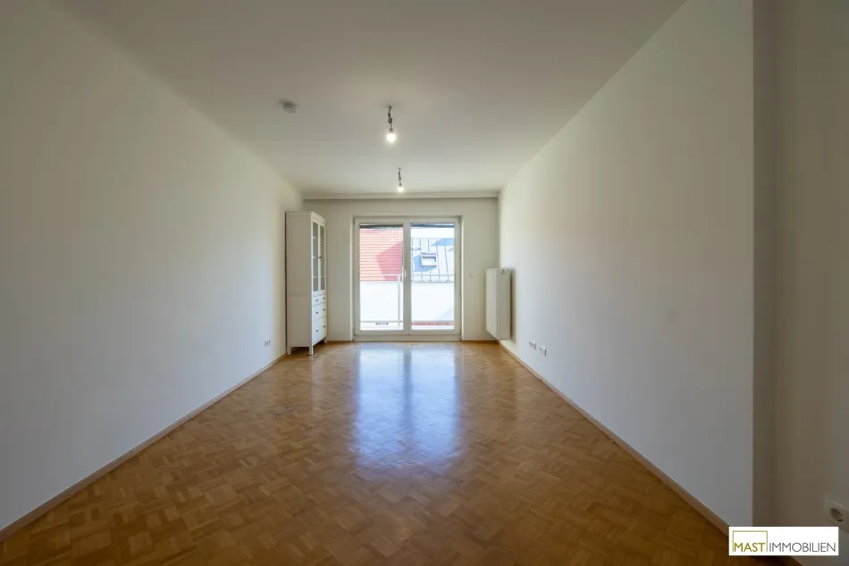 Moderne 2 Zimmer Wohnung mit hochwertiger Einbauküche und zwei Balkonen in zentraler Lage des 15. Bezirks - Bild
