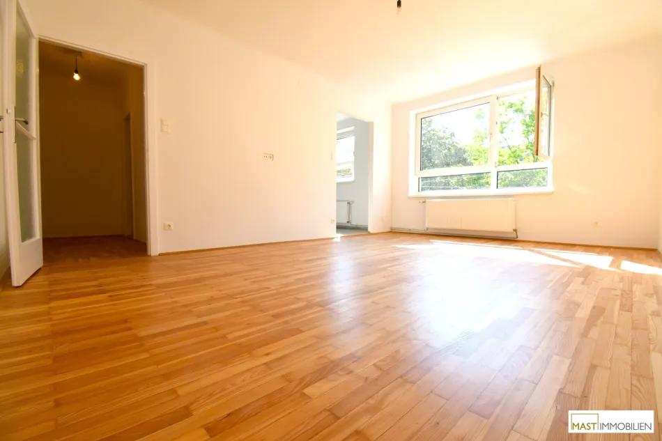 Südlich ausgerichtete 1 - Zimmer Wohnung inkl. neuer Einbauküche mit optimaler Infrastruktur - Titelbild