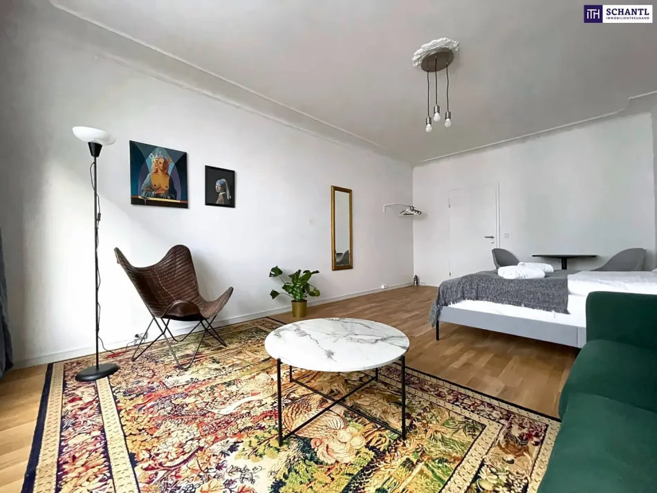 MITTEN IM HERZEN WIENS! 4 Zimmer, 132 m² und eine Adresse, die begeistert! - Bild