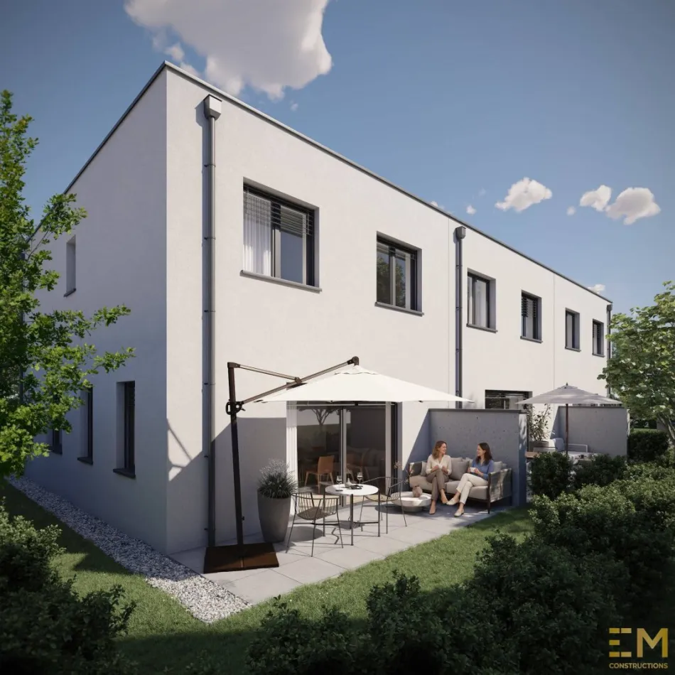 Top 1! Pichling Residences 1: schlüsselfertig, 5 Zimmer, Terrasse, Eigengarten, 2 Carports, schlüsselfertig. - Titelbild