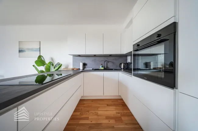 Stilvolle Helle 3-Zimmer-Wohung mit Loggia nähe Donaukanal - Bild