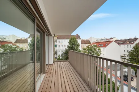 Wohnungsbeispiel – Balkon im Neubau