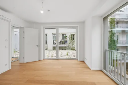 Wohnungsbeispiel – Schlafzimmer im Hofhaus