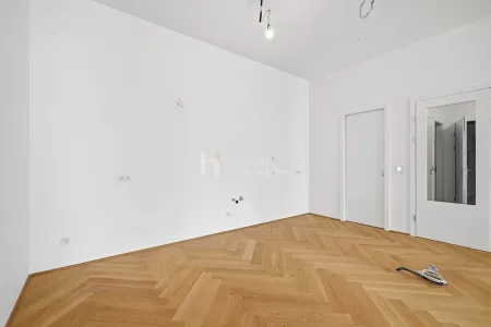 Wohnungsbeispiel – Küchenbereich mit Anschlüssen