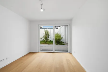Wohnungsbeispiel – Zimmer zur Gartenfläche
