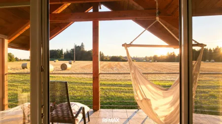 Ausblick Balkon
