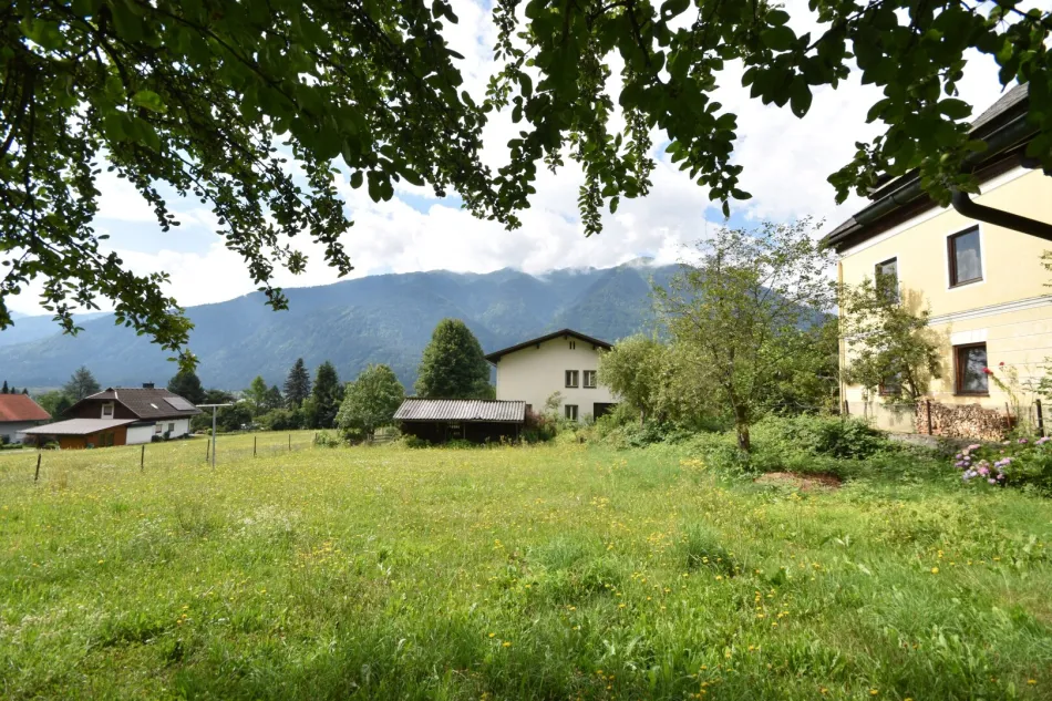 "KIRCHBACH im GAILTAL - Vielseitig nutzbares Ein- oder Mehrfamilienhaus mit großem Garten, Einliegerwohnung und Gartenhaus" - Bild