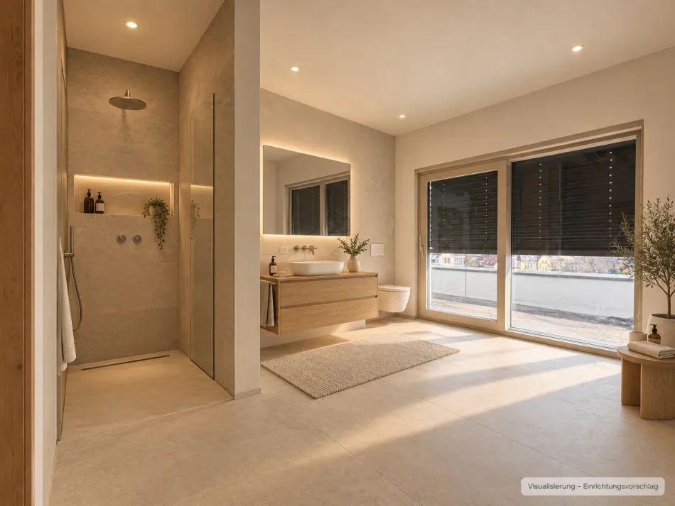 Penthouse „Dobratsch“ – 115 m² Wohngefühl, 65 m² Süd-West-Terrasse und Villach zu Ihren Füßen - Bild