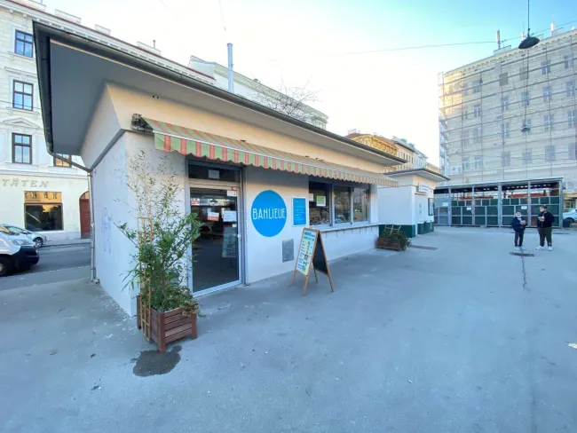 Modernisierter Marktstand Nahe Augarten - Bild