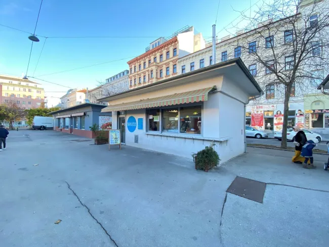 Modernisierter Marktstand Nahe Augarten - Bild