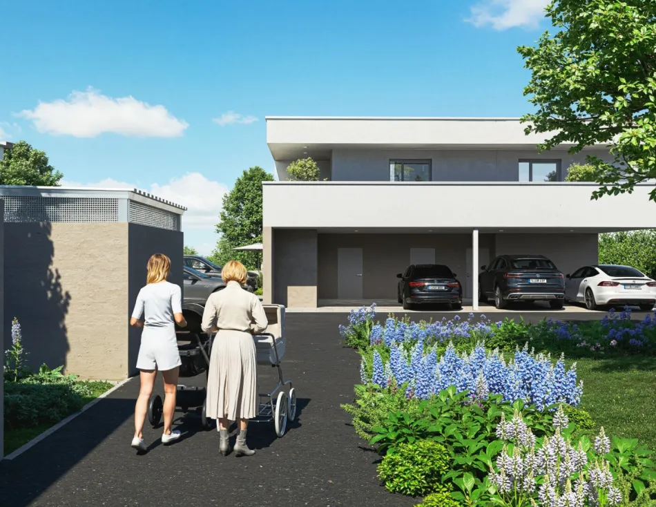 Kaiserallee Grafenstein Gartenwohnung – Baukörper K1 – Top 1 (EG) Bis Ende des Jahres zusätzlich € 5.500,- sparen! - Bild