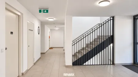 Modernes Stiegenhaus