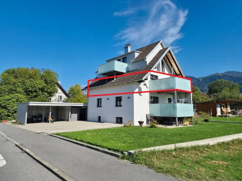 Modern & charmant: 3-Zimmer-Terrassenwohnung in Götzis in einem sanierten Haus zu vermieten! - Bild