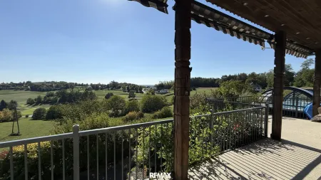 Ausblick Terrasse Richtung Westen