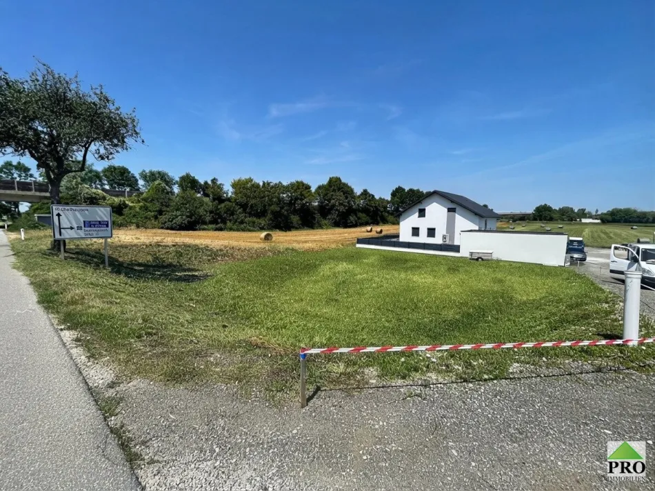 Großzügiges Eck- Baugrundstück 1176m² in 3441 Judenau Bebauung bis 3 Wohneinheiten - Bild