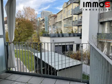 Balkon südseitig