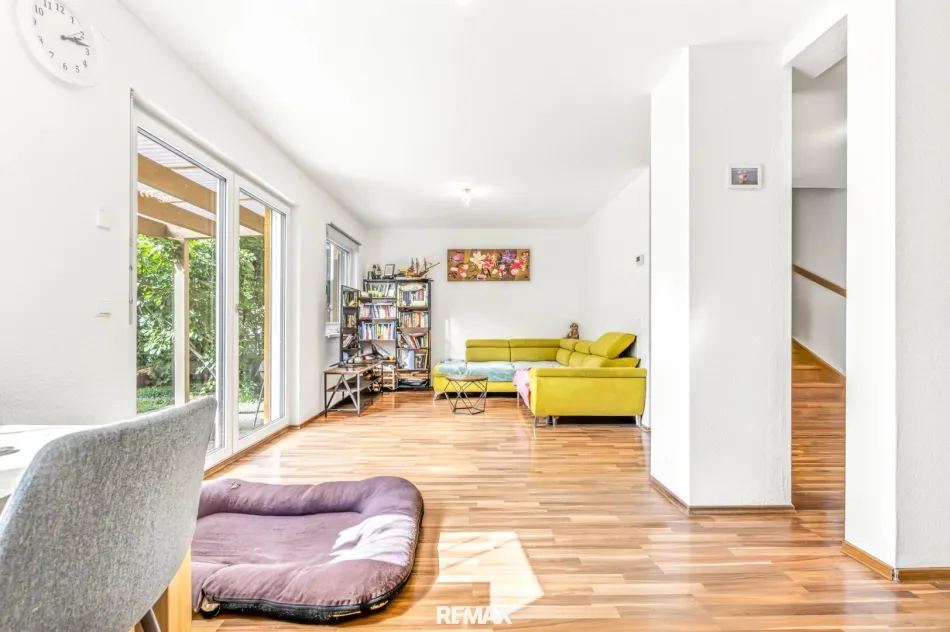 Erste Reihe Neue Donau | Einfamilienhaus auf Baurechtsgrund - Bild