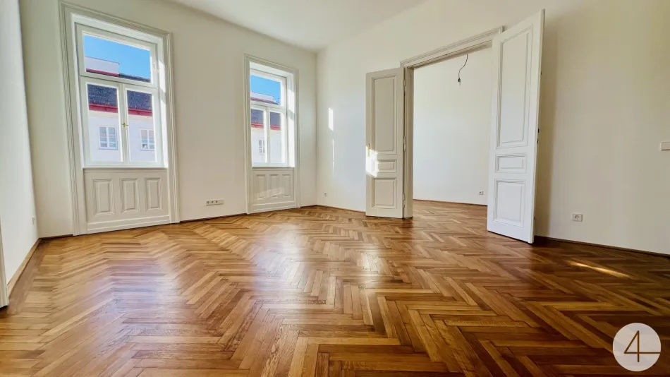 Erstbezug · U6 in Gehweite · hochwertige 3-Zimmer-Wohnung · Lift · Küche mit Essbereich · Fußbodenheizung - Titelbild