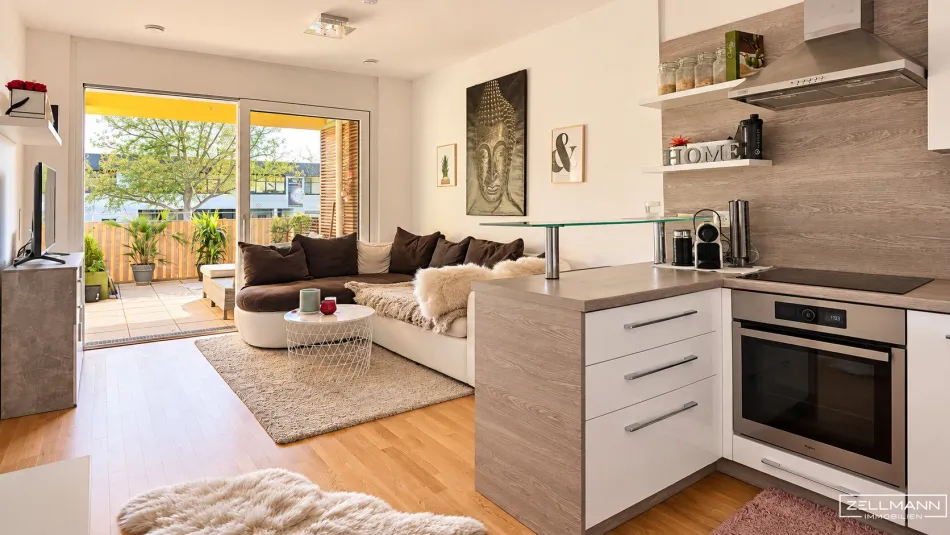 KLEIN, ABER OHO! 3 ZIMMER MIT LOGGIA & BALKON – EIN ZUHAUSE ZUM VERLIEBEN | ZELLMANN IMMOBILIEN - Titelbild