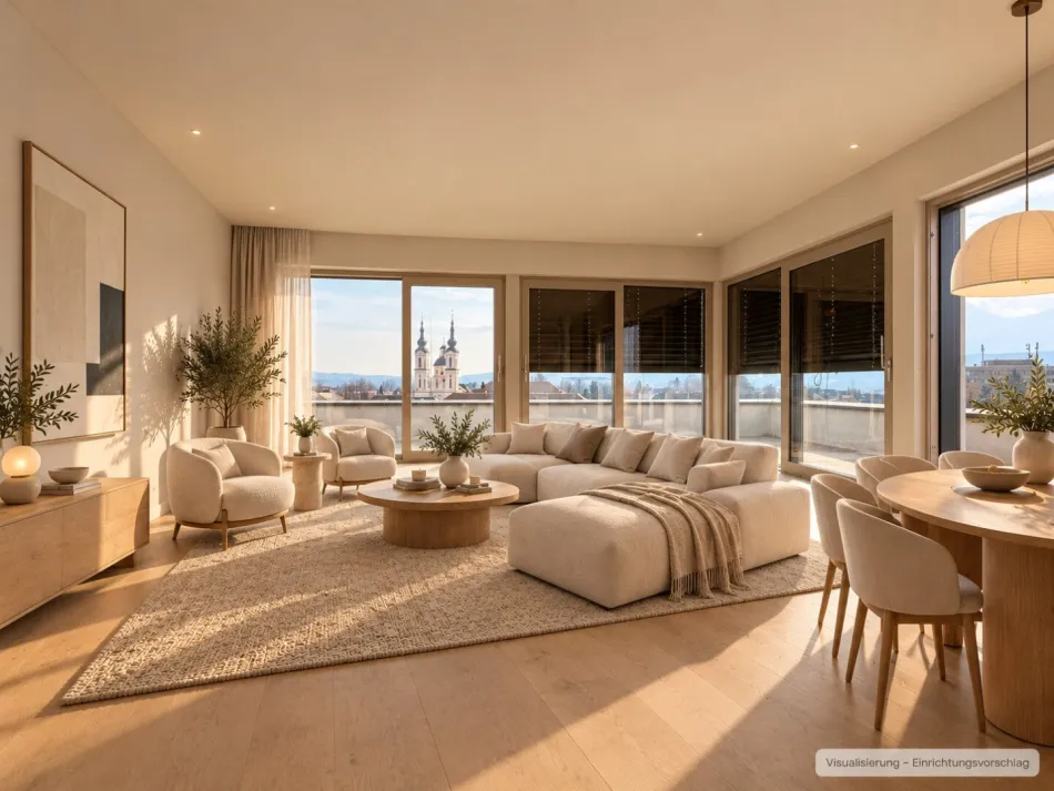 Eine ganze Etage nur für Sie – ca. 230 m² Penthouse mit ca. 130 m² Terrassen in Villach - Titelbild