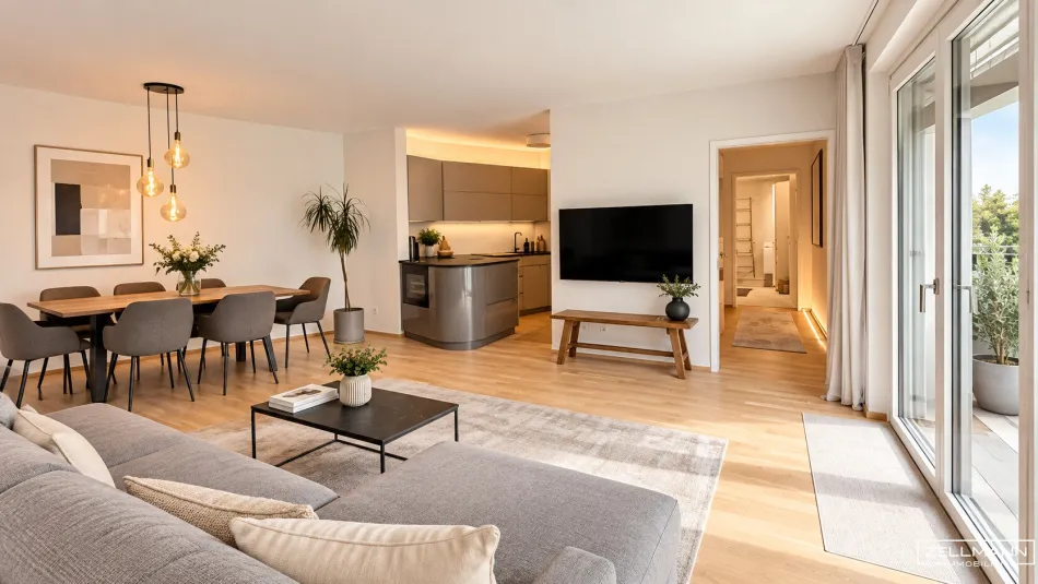 STIL HAT EIN ZUHAUSE. UND EINEN GARTEN. | EXKLUSIVES 4-ZIMMER-WOHNEN IN OBER ST. VEIT | ZELLMANN IMMOBILIEN - Titelbild