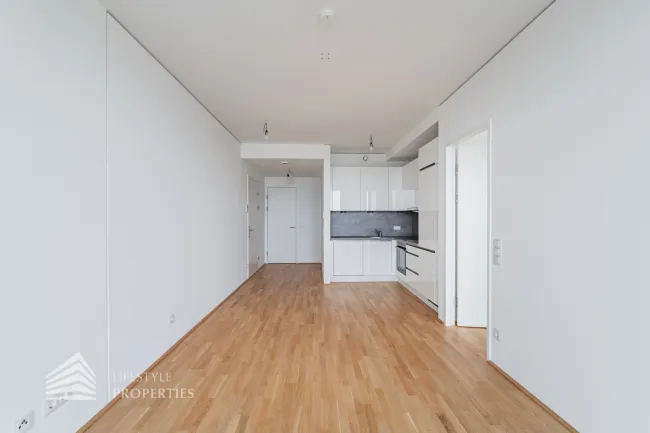 Erstbezug! 2-Zimmer Wohnung mit Topaussicht und Balkon, Nähe Neue Donau - Bild