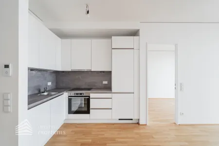 Erstbezug! 2-Zimmer Wohnung mit Topaussicht und Balkon, Nähe Neue Donau