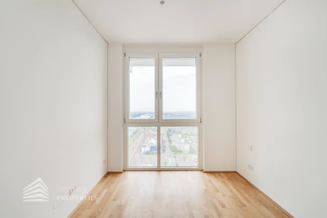 Erstbezug! 2-Zimmer Wohnung mit Loggia und Traumausblick, Nähe Neue Donau - Bild