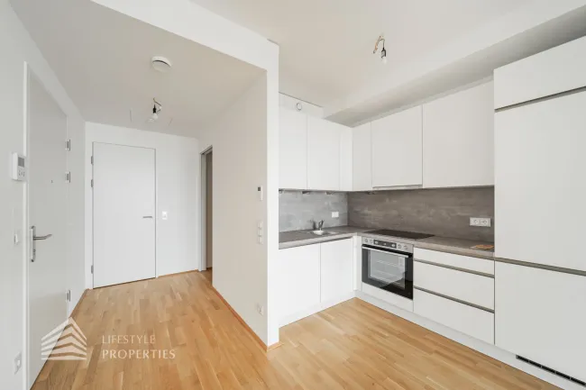 Erstbezug! Moderne 2-Zimmer Wohnung mit Balkon, Nähe Neue Donau - Bild