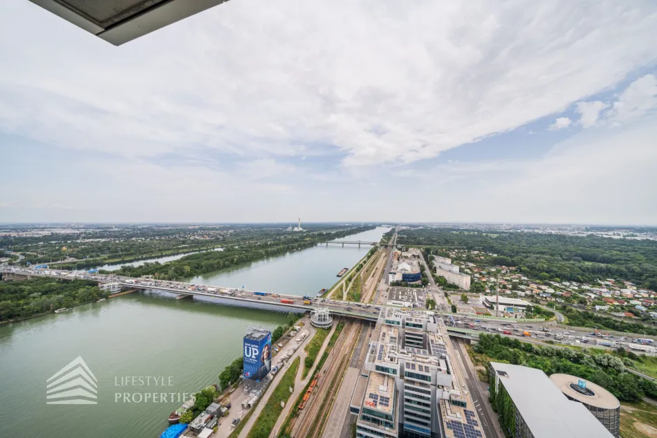 Erstbezug! Moderne 2-Zimmer Wohnung mit Balkon, Nähe Neue Donau - Titelbild