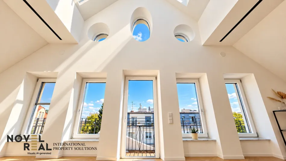 Historisches Dachgeschoss-Juwel mit stilvollem Design! Exklusiver Erstbezug mit traumhaftem Weitblick! - Titelbild