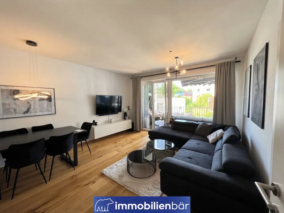 Moderne 2-Zimmer-Wohnung mit großzügiger Loggia & TG-Stellplatz - Bild