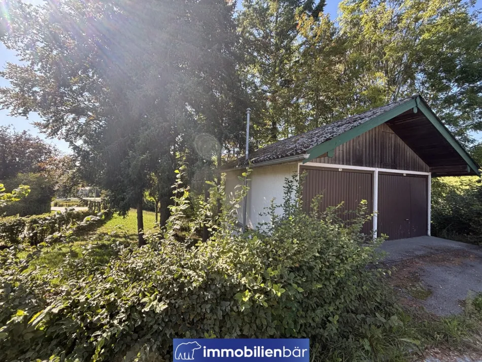 Baugrundstück mit Doppelgarage und Werkstatt- naturnaher Lage in Riedau - Grundstück Nr. 1 - Titelbild